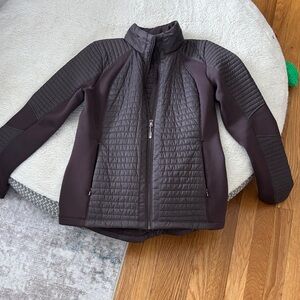 CALIA by Carrie Underwood Quilted Jacket in Dark Purple